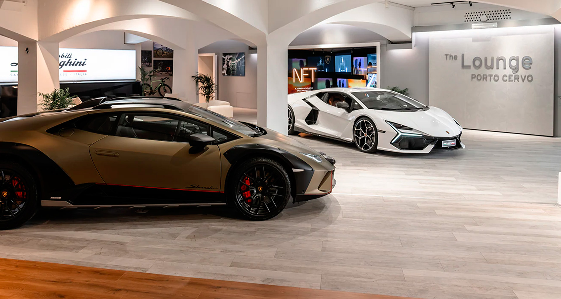 Riapre la Lamborghini Lounge di Porto Cervo